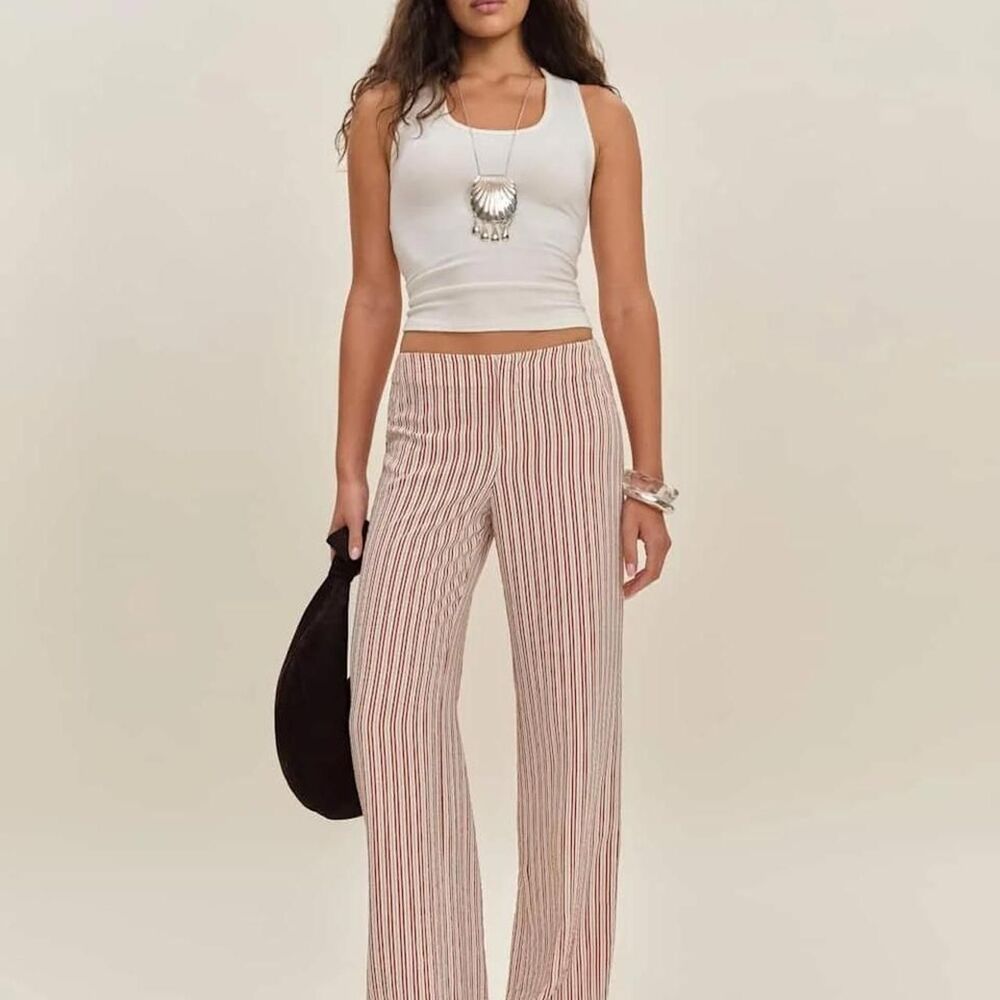 NWT Reformation Vida Low Rise Pants (petites)